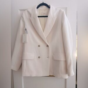 Aritzia Wilfred Blazer 8 light birch